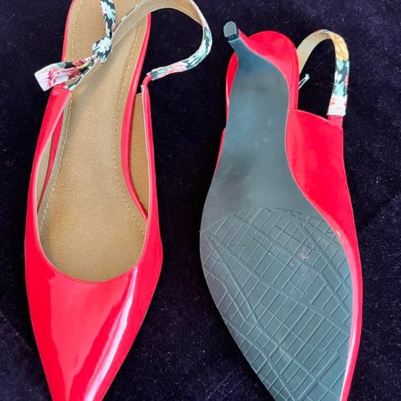 14th and Union Red Slingback pump - Picture 3 of 3